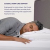 image:imagePurple Cloud Pillow  King Size Hypoallergenic Gel Fiber Fill for Plush CloudLike Comfort  Molds to Support Head amp Neck Wont Clump or FlattenStandard Pack of 1