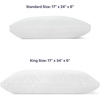 image:imagePurple Cloud Pillow  King Size Hypoallergenic Gel Fiber Fill for Plush CloudLike Comfort  Molds to Support Head amp Neck Wont Clump or FlattenStandard Pack of 1
