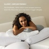 image:imagePurple Cloud Pillow  King Size Hypoallergenic Gel Fiber Fill for Plush CloudLike Comfort  Molds to Support Head amp Neck Wont Clump or FlattenStandard Pack of 1