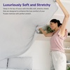 image:imagePurple Deep Pocket SoftStretch Sheets TwinTwin XL Rayon Blend MoistureWicking Deep Purple Fits Most Mattresses Adaptive SupportMorning Mist