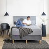 image:imagePurple Deep Pocket SoftStretch Sheets TwinTwin XL Rayon Blend MoistureWicking Deep Purple Fits Most Mattresses Adaptive SupportMorning Mist