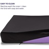 image:imagePurple Double Seat Cushion TwoSided Soft and Firm 2 Inch Gel Seat Cushion  GelFlex Grid for Office Chair Car  PressureReducing TemperatureNeutral NoSlip  Made in USAUltimate