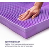 image:imagePurple Double Seat Cushion TwoSided Soft and Firm 2 Inch Gel Seat Cushion  GelFlex Grid for Office Chair Car  PressureReducing TemperatureNeutral NoSlip  Made in USAUltimate