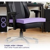 image:imagePurple Double Seat Cushion TwoSided Soft and Firm 2 Inch Gel Seat Cushion  GelFlex Grid for Office Chair Car  PressureReducing TemperatureNeutral NoSlip  Made in USAUltimate