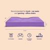 image:imagePurple Double Seat Cushion TwoSided Soft and Firm 2 Inch Gel Seat Cushion  GelFlex Grid for Office Chair Car  PressureReducing TemperatureNeutral NoSlip  Made in USAUltimate
