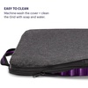 image:imagePurple Double Seat Cushion TwoSided Soft and Firm 2 Inch Gel Seat Cushion  GelFlex Grid for Office Chair Car  PressureReducing TemperatureNeutral NoSlip  Made in USASimply