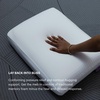 image:imagePurple DreamLayer Pillow  Standard Size  Cooling Memory Foam Alternative Neck Pillow Soft ContourHugging GelFlex Grid and MicroAir Foam Adjustable Loft PressureRelieving SupportStandard