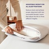 image:imagePurple DreamLayer Pillow  Standard Size  Cooling Memory Foam Alternative Neck Pillow Soft ContourHugging GelFlex Grid and MicroAir Foam Adjustable Loft PressureRelieving SupportKing