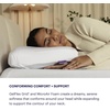 image:imagePurple DreamLayer Pillow  Standard Size  Cooling Memory Foam Alternative Neck Pillow Soft ContourHugging GelFlex Grid and MicroAir Foam Adjustable Loft PressureRelieving SupportStandard