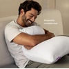 image:imagePurple Freeform Pillow  Standard Size  Customizable Cooling Neck Pillow with Adjustable Fill GelFlex Grid and MicroFlex Moon Foam Personalized Height and Firmness for All SleepersKing