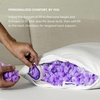 image:imagePurple Freeform Pillow  Standard Size  Customizable Cooling Neck Pillow with Adjustable Fill GelFlex Grid and MicroFlex Moon Foam Personalized Height and Firmness for All SleepersStandard