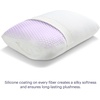 image:imagePurple GridCloud Pillow  DownAlternative Pillow GelFlex Grid for Soft Support amp Pressure Relief for Side Sleepers AlwaysFluffy SiliconeCoated Fill Breathable MoistureWicking Cover  Standard