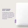 image:imagePurple Harmony Anywhere Pillow  TravelOntheGo Hex Grid amp Talalay Latex Core  No Pressure Support Stays Cool Compact amp Lightweight for Easy Travel