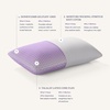 image:imagePurple Harmony Pillow  Medium Loft King Size  Cooling Gel Neck and Side Sleeper Pillow Weightless Medium Feel GelFlex Grid and Talalay Latex Foam for PressureRelieving SupportStandard  Medium