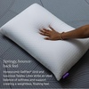 image:imagePurple Harmony Pillow  Medium Loft King Size  Cooling Gel Neck and Side Sleeper Pillow Weightless Medium Feel GelFlex Grid and Talalay Latex Foam for PressureRelieving SupportStandard  Medium