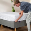 image:imagePurple Mattress Protector  Queen Size 13 Deep FiveSided Dual Defense StainResistant amp MachineWashable Protects Against Kids Pets Food amp More