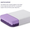 image:imagePurple Pillow  GelFlex Grid Cooling Ergonomic Support for Side Back Stomach Sleepers  Adjustable Boosters for Personalized Height Firm Feeling Standard Size  UltraDurable  For Side Back Stomach Sleepers Firm Ergonomic Feel GelFlex Grid and Adjustable Loft for PressureRelieving Support