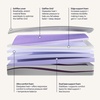 image:imagePurple Plus Twin Mattress  11 GelFlex Grid Premium Comfort Foam Better Than Memory Foam Temperature Neutral Responsive Breathable Pressure Relief Made in USASplit King