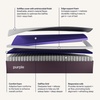 image:imagePurple Restore Mattress Soft  Queen GelFlex Grid Better Than Memory Foam Temperature Neutral Responsiveness Breathability Made in USAQueen