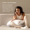 image:imagePurple TwinCloud Pillow  Adjustable Support for Soft or Firm Support Perfect Side Sleeper Pillow WhiteKing