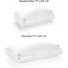 image:imagePurple TwinCloud Pillow  Adjustable Support for Soft or Firm Support Perfect Side Sleeper Pillow WhiteStandard