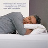 image:imagePurple TwinCloud Pillow  Adjustable Support for Soft or Firm Support Perfect Side Sleeper Pillow WhiteStandard