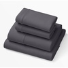 image:imagePurple SoftStretch Sheets Queen Size Rayon Blend MoistureWicking Stormy Grey Fits Other Mattresses Stretch for Adaptive SupportStormy Grey