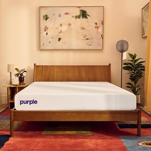image:imagePurpleFlex Queen Mattress 8 Inch Cooling Mattress with 2 Inch GelFlex Grid  Pressure Relief Temperature Neutral Responsive Breathable Made in USAWhite